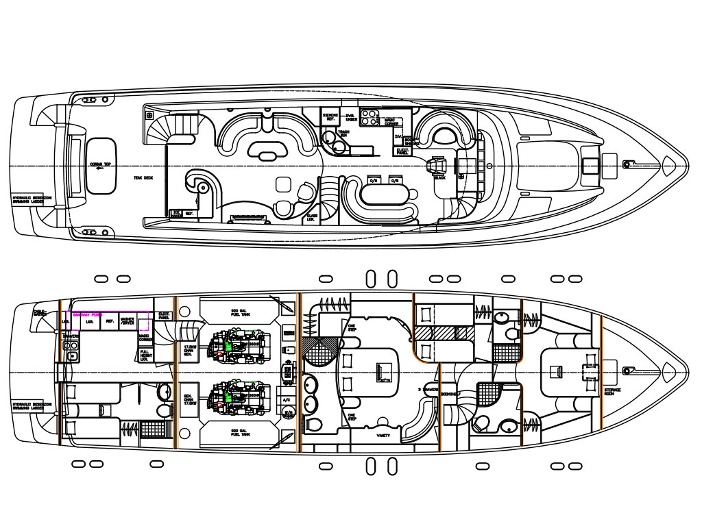 Drettmann Yachts - Elegance 76 Line Stablisators