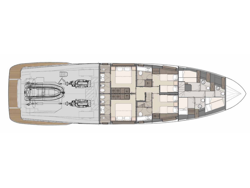 Drettmann Yachts - Ferretti Custom Line 30 Navetta 2022