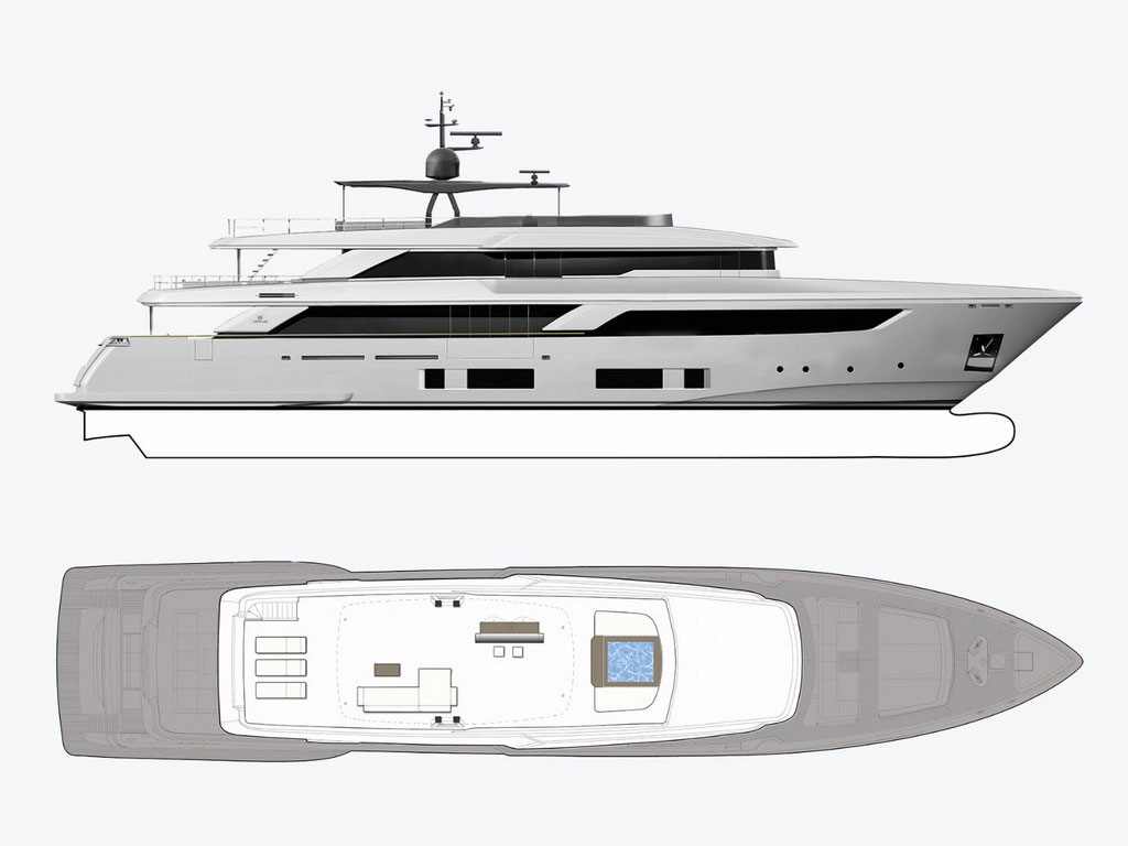 Drettmann Yachts - Ferretti Custom Line Navetta 42